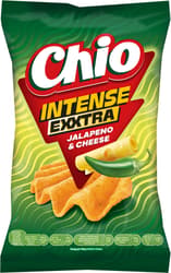 Chio Exxtra Intense sajt és jalapeño chili ízű burgonyachips