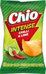 Chio Chips Intense chili és lime ízű csípős burgonyachips