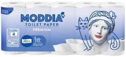 Moddia toalett papír 4 rétegű 10 tekercs