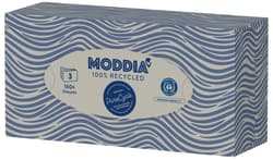 Moddia dobozos újrahasznosított papírzsebkendő 3 rétegű
