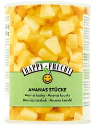 Happy Frucht Ananászbefőtt darabolt (367 g)