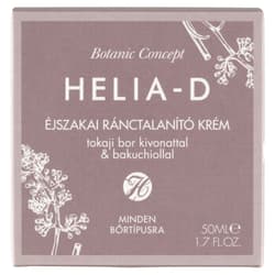 Helia-D Botanic Concept Anti-wrinkle Night Cream with tokaji wine extract and bakuchiol / For all skin types