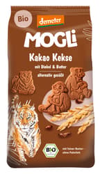 Mogli bio kakaós vajas keksz tönköllyel