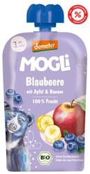 Mogli bio Quetschie áfonya alma banán püré