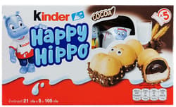 Kinder Happy Hippo - 5 darabos multipack