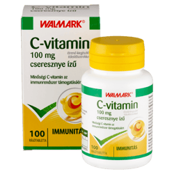 Walmark C-vitamin 100 mg cseresznye ízű rágótabletta 100 db