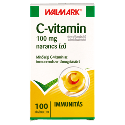 Walmark C-vitamin 100 mg narancs ízű rágótabletta 100 db