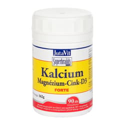JutaVit Calcium+Magnesium+Zinc tablets forte 90x