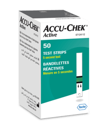 Accu-Chek Active Glucose vércukorszintmérő csík 50 db