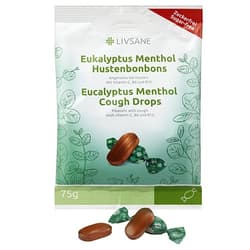 LIVSANE Eucalyptus-Menthol flavoured candy with sweeteners 75g