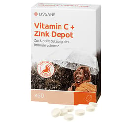 LIVSANE C vitamin Cink retard tabletta 60 db