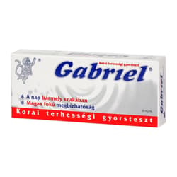 Gabriel pregnancy test 1x