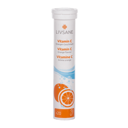 LIVSANE C vitamin 240 mg pezsgőtabletta 20 db