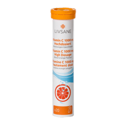 LIVSANE C vitamin 1000 mg pezsgőtabletta 20 db