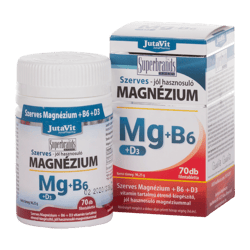 JutaVit organic magnesium+B6+D3 film-coated tablets 70x