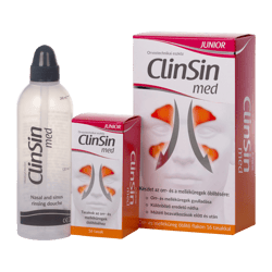 ClinSin med Junior Nasal and sinus rinse kit (bottle + 16 sachets)