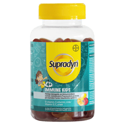 Supradyn Immune Kids gum vitamin orange-strawberry flavour 100x