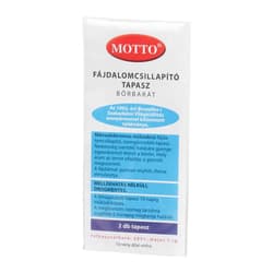 Motto rheumatoid patch skin friendly blue