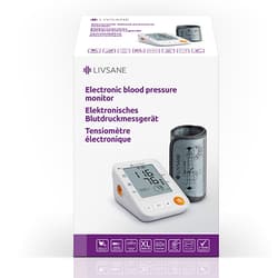 Livsane automatic blood pressure monitor with upper arm 1x