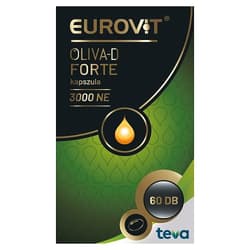 Eurovit Oliva-D Forte 3000NE capsules 60x