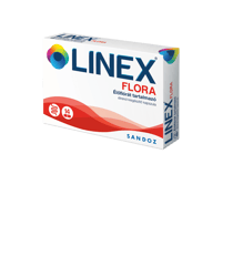 Linex Flora élőflórát tartalmazó étrend-kiegészítő kapszula 14 db