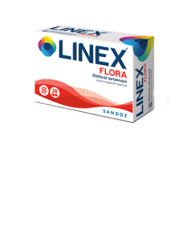 Linex Flora live flora food supplement capsules 28x