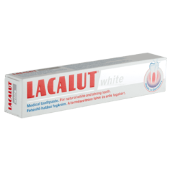 Lacalut Aktiv gum protection & Gentle white fogkrém 75 ml
