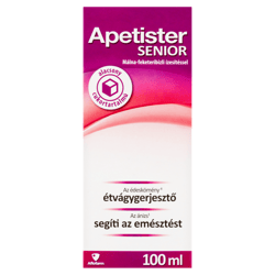 Apetister Senior oldat málna-feketeribizli 100ml
