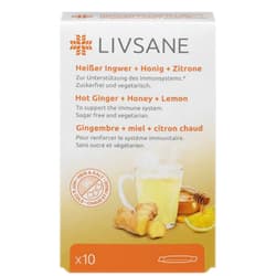 Livsane Hot Ginger Honey Lemon powder 10x