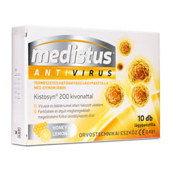 VitaPlus Medistus Antivirus pastille honey-lemon flavoured 10x