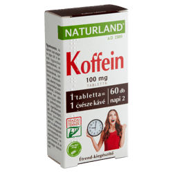 Naturland Caffeine tablets 60x