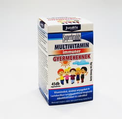 JutaVit Multivitamin Complex chewable tablets for children 45x