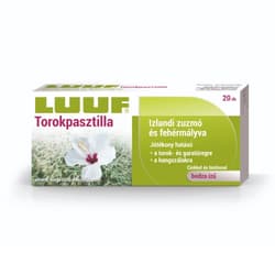 Luuf lichen-mallow throat pastille 20x