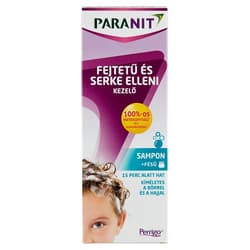 Paranit fejtetű és serke elleni sampon és fésű 200ml