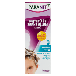 Paranit fejtetű és serke elleni sampon és fésű 200ml