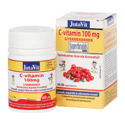 JutaVit Vitamin C 100 mg tablets acerola for children 60x