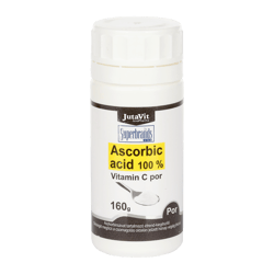 JutaVit Ascorbic acid 100% Vitamin C powder 160g