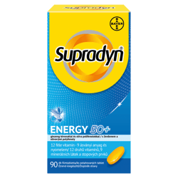 Supradyn Energy 50+ film-coated tablets 90x