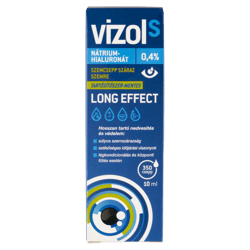 Vizol S 0,4% oldatos szemcsepp száraz szemre 10ml