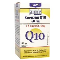 JutaVit Coenzyme Q10 60mg capsules 60x+6x