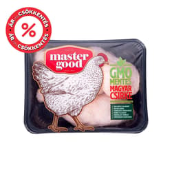 GMO-free fresh chicken whole leg, in protective gas packaging