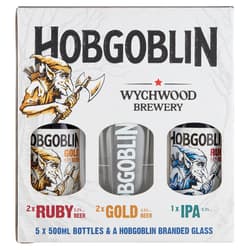 Hobgoblin sörválogatás pohárral