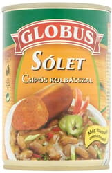 Globus sólet csípős kolbásszal