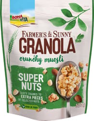 Bona Vita Granola ropogós müzli - mogyoró, mandula
