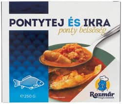 Fagyasztott pontybelsőség (tej+ikra)