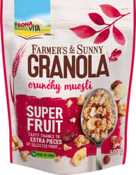 Bona Vita Granola ropogós müzli - gyümölcs