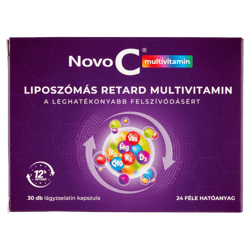 Novo C Multivitamin liposzómás retard multivitamin kapszula 30 db