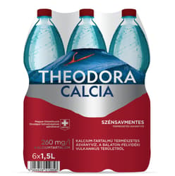 Theodora Kékkúti Calcia szénsavmentes természetes ásványvíz multipack (6x1.5 l)