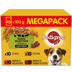 Pedigree Beef-Poultry-Lamb in Aluminium Packet (40 x 100 g)