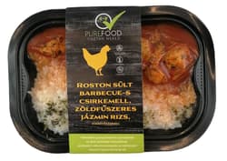 Purefood Grilled Barbecue Chicken Breast, Rice with Green Herbs